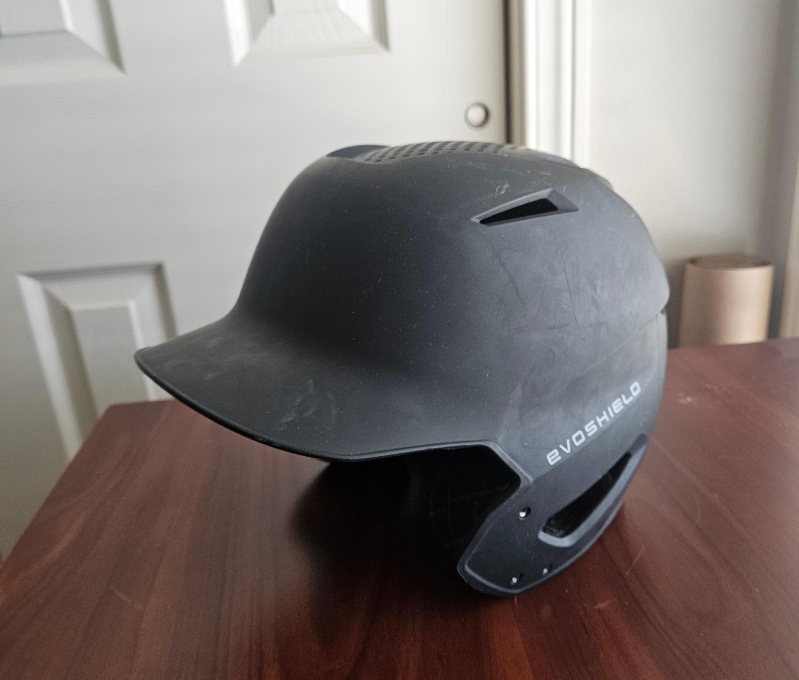 EvoShield 2.0 Matte Black Youth Batting Helmet