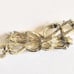Vintage Sarah Cov Signed Gold AB Rhinestone Bracelet Brooch Earrings 3pc Set