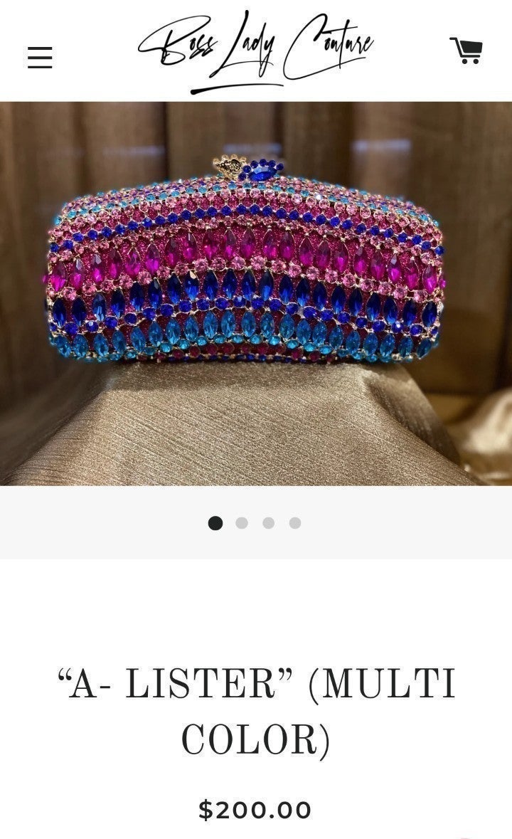 Boss Lady Couture clutch