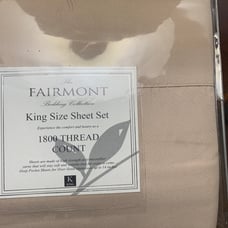 Fairmont King Size Sheet