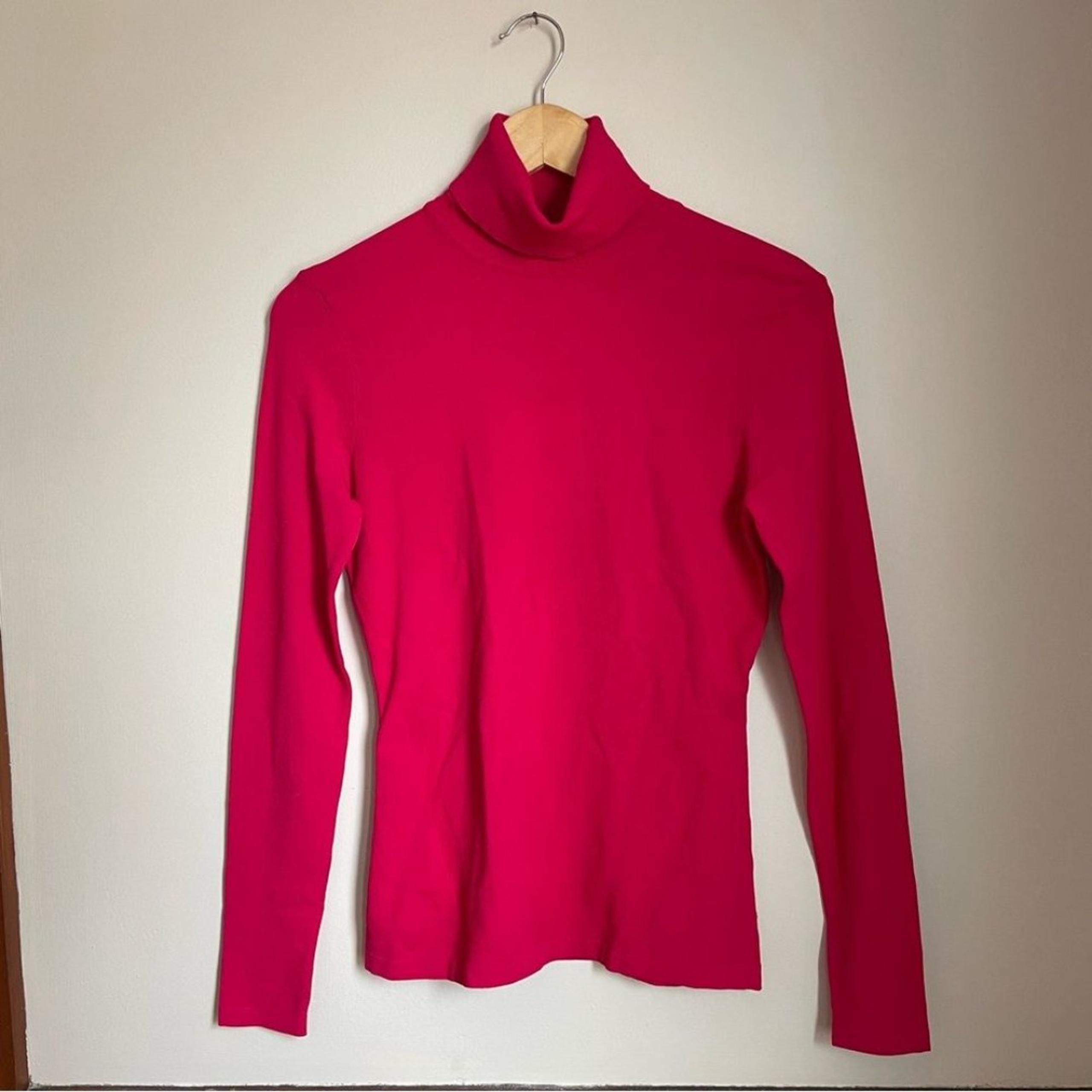 Diane Von Furstenberg Pink Turtleneck Sweater