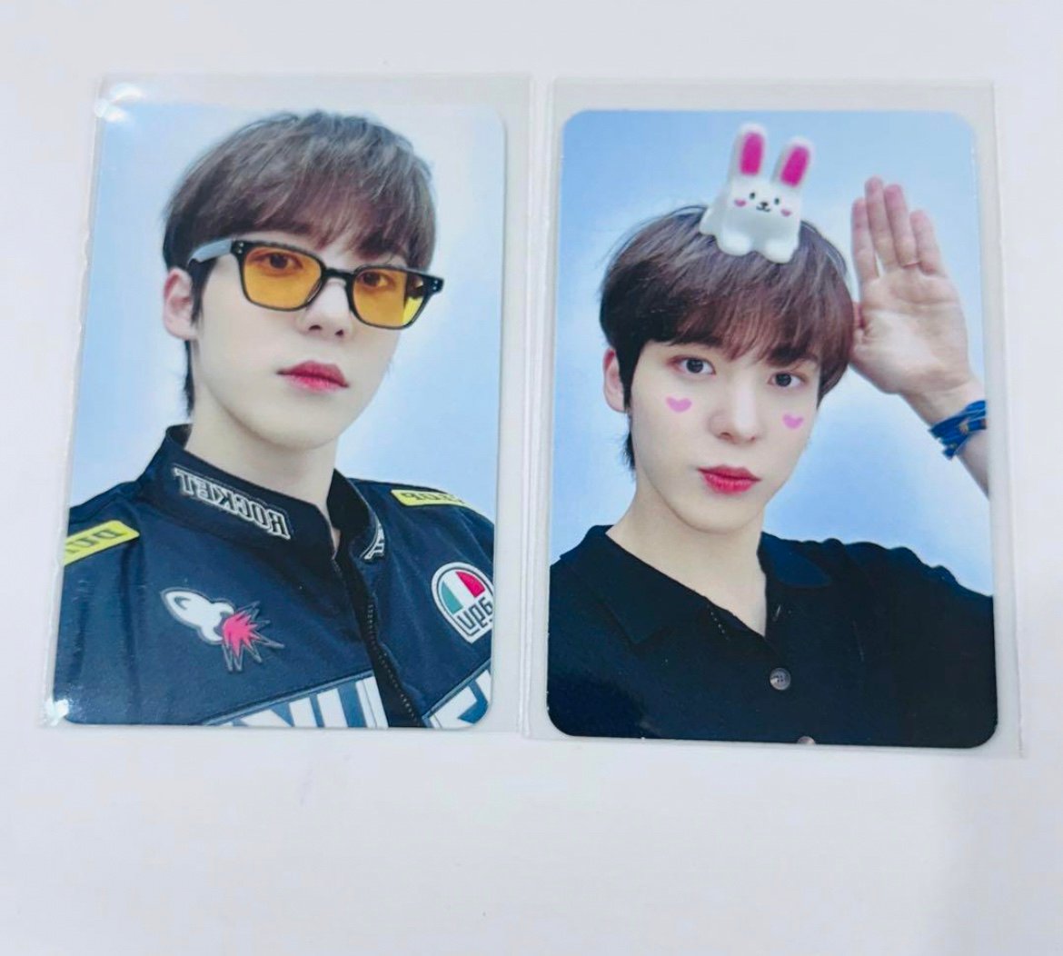 ATEEZ golden hour makestar yunho photocard set