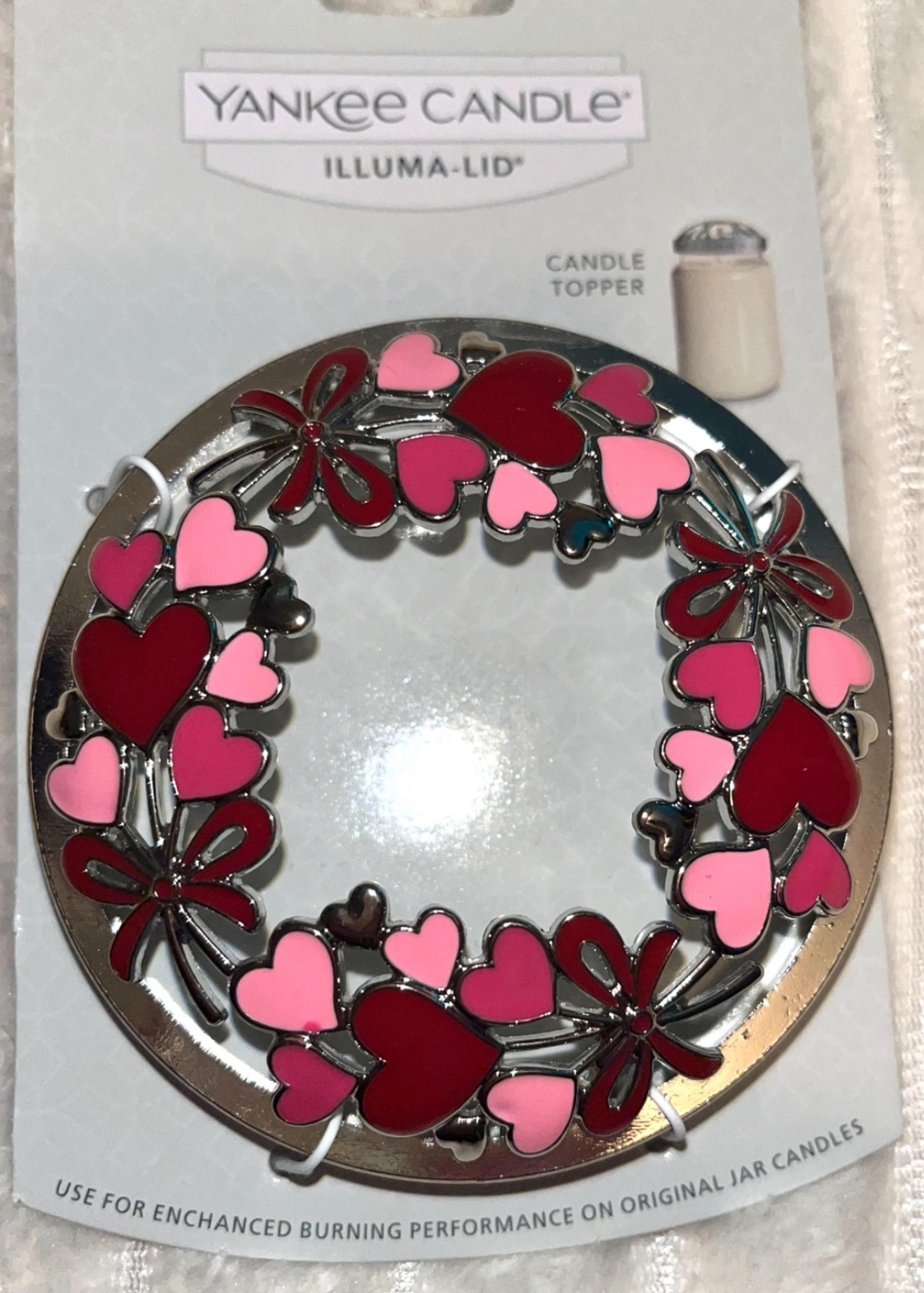 Yankee Candle - HEARTS - illuma lid NWT