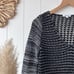 Helmut Lang sweater top open knit Small