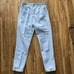 Vintage Lee Jeans Womens Medium Ultra Light Wash Elastic Waist Super High Rise