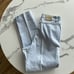 Vintage Lee Jeans Womens Medium Ultra Light Wash Elastic Waist Super High Rise