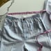 Vintage Lee Jeans Womens Medium Ultra Light Wash Elastic Waist Super High Rise
