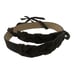 Tanner vintage brown boho suede leather fringes boho belt size Large