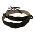 Tanner vintage brown boho suede leather fringes boho belt size Large
