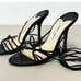 Jimmy Choo Brent black long lace strapped sandals high heel. EU 36 US 5.5