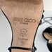 Jimmy Choo Brent black long lace strapped sandals high heel. EU 36 US 5.5