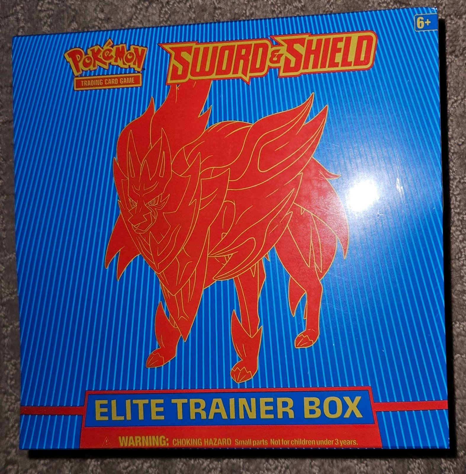 Pokemon Zamazenta Sword and Shield ETB Elite Trainer Box New Factory Sealed