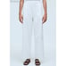 Madewell Pull On Cotton Linen Blend Crop Pants White Sz 2 Coastal Neutral