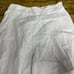 Madewell Pull On Cotton Linen Blend Crop Pants White Sz 2 Coastal Neutral