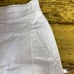 Madewell Pull On Cotton Linen Blend Crop Pants White Sz 2 Coastal Neutral