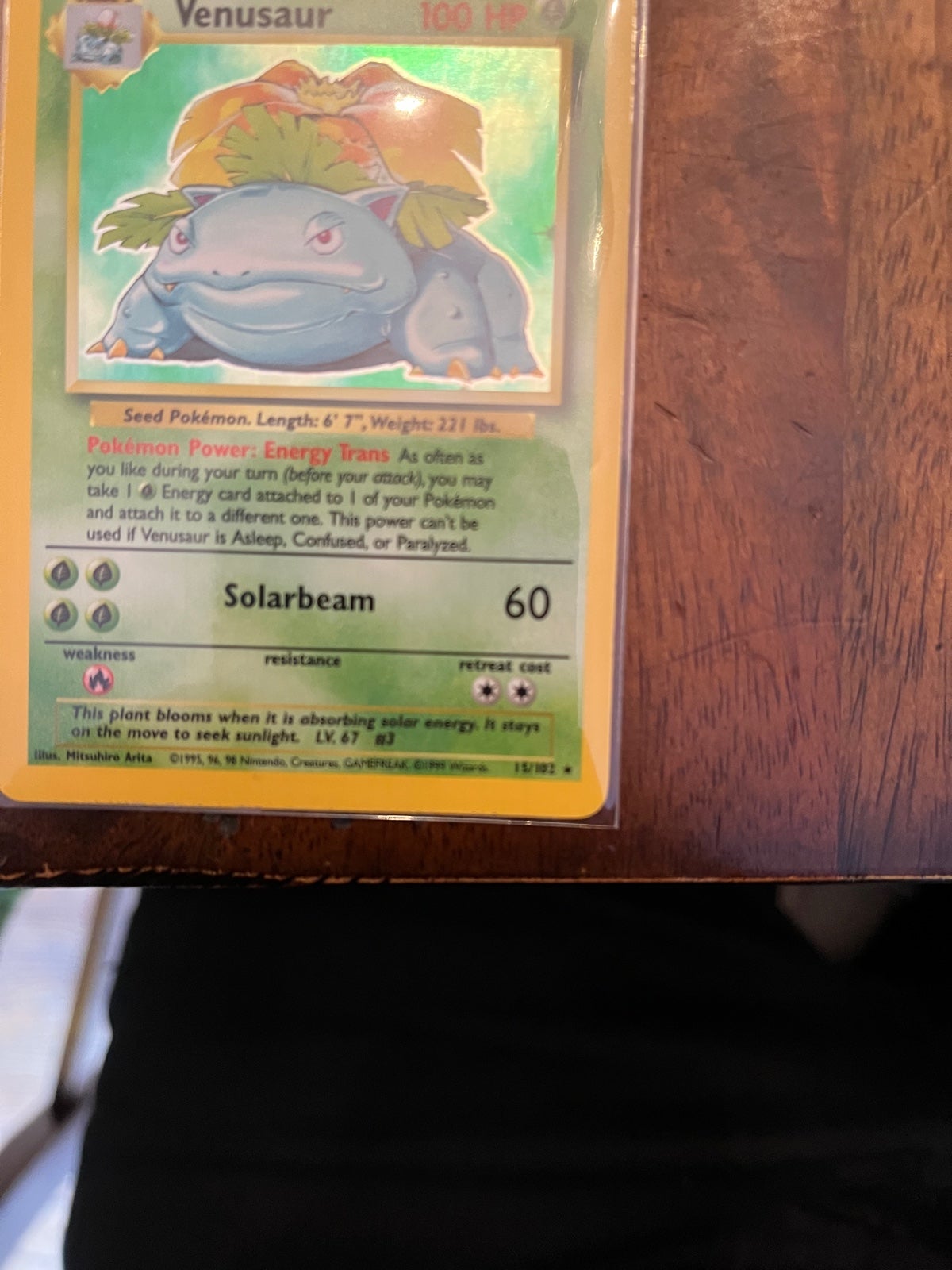 Base set Venusaur Pokémon