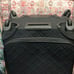 Vera Bradley Iconic Black Quilted Rolling Weekender Carry On Luggage