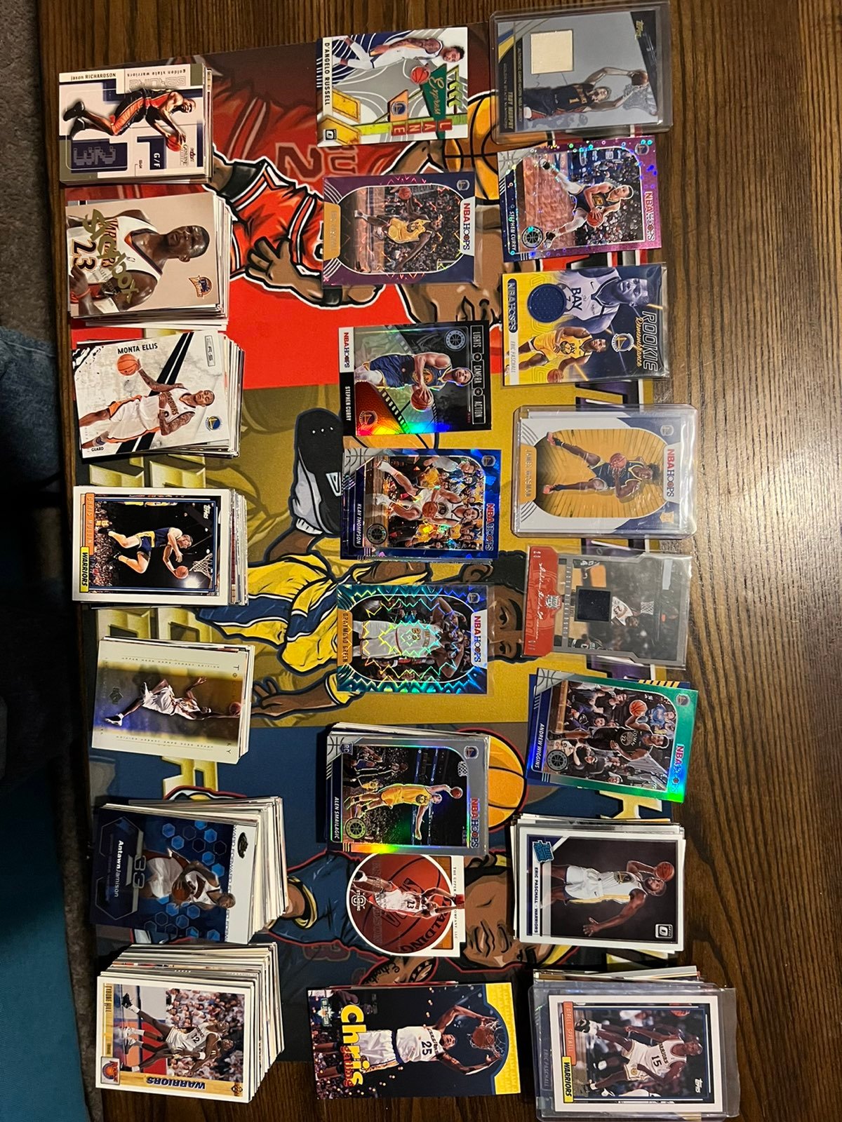 Golden State Warriors nba cards team lot