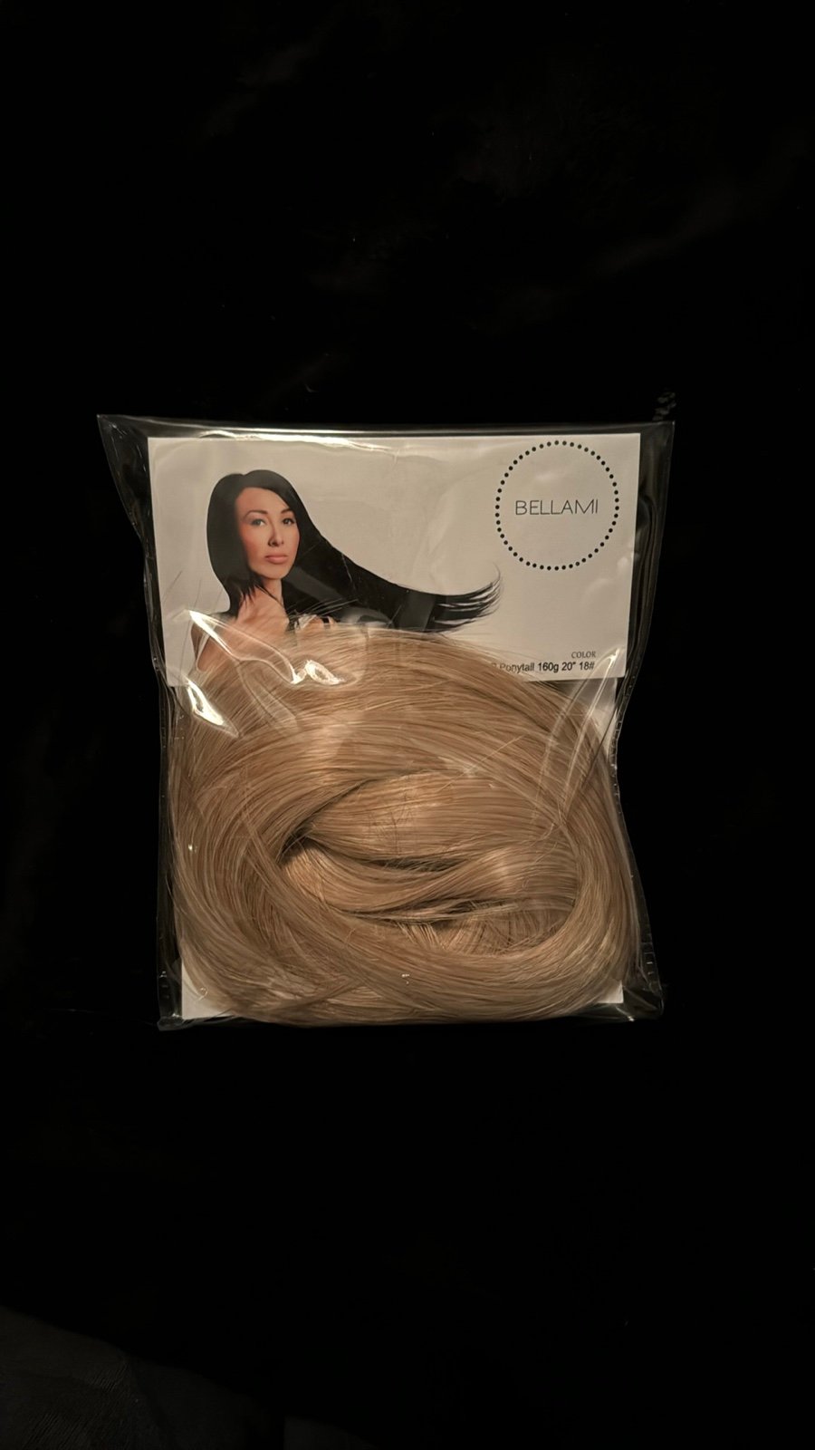 NEW, never opened BELLAMI Wrap Ponytail