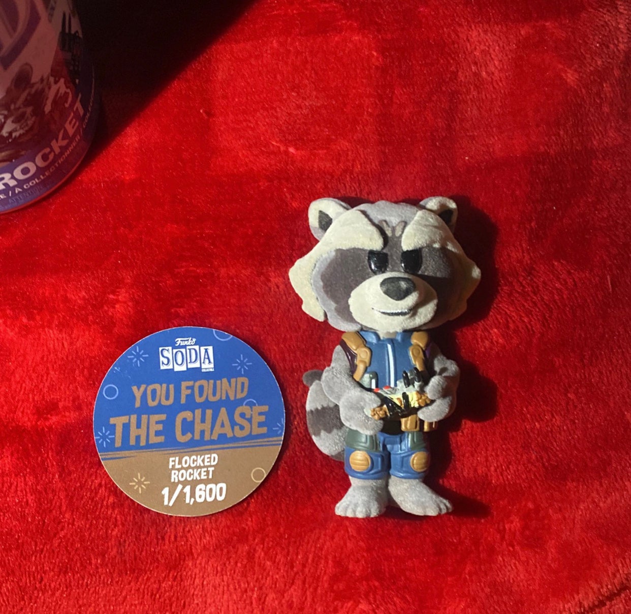Funko soda rocket raccoon