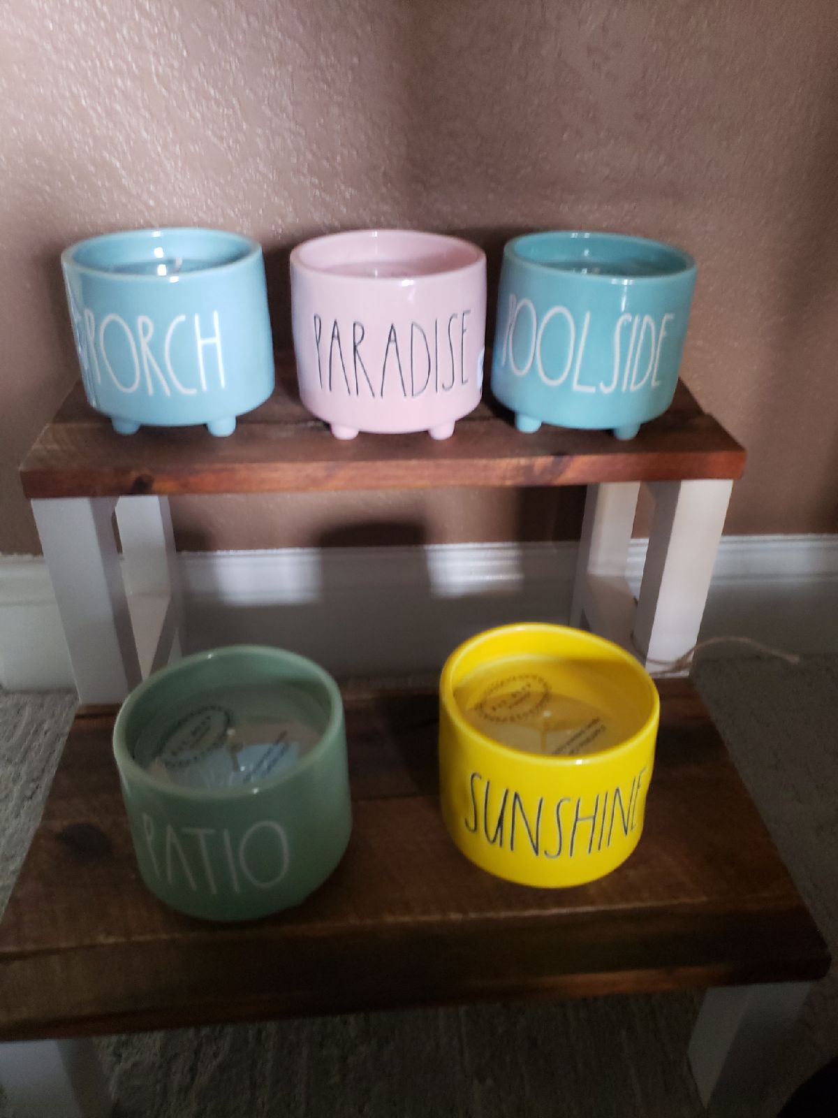 Rae Dunn DECKSIDE PLANTER CANDLES