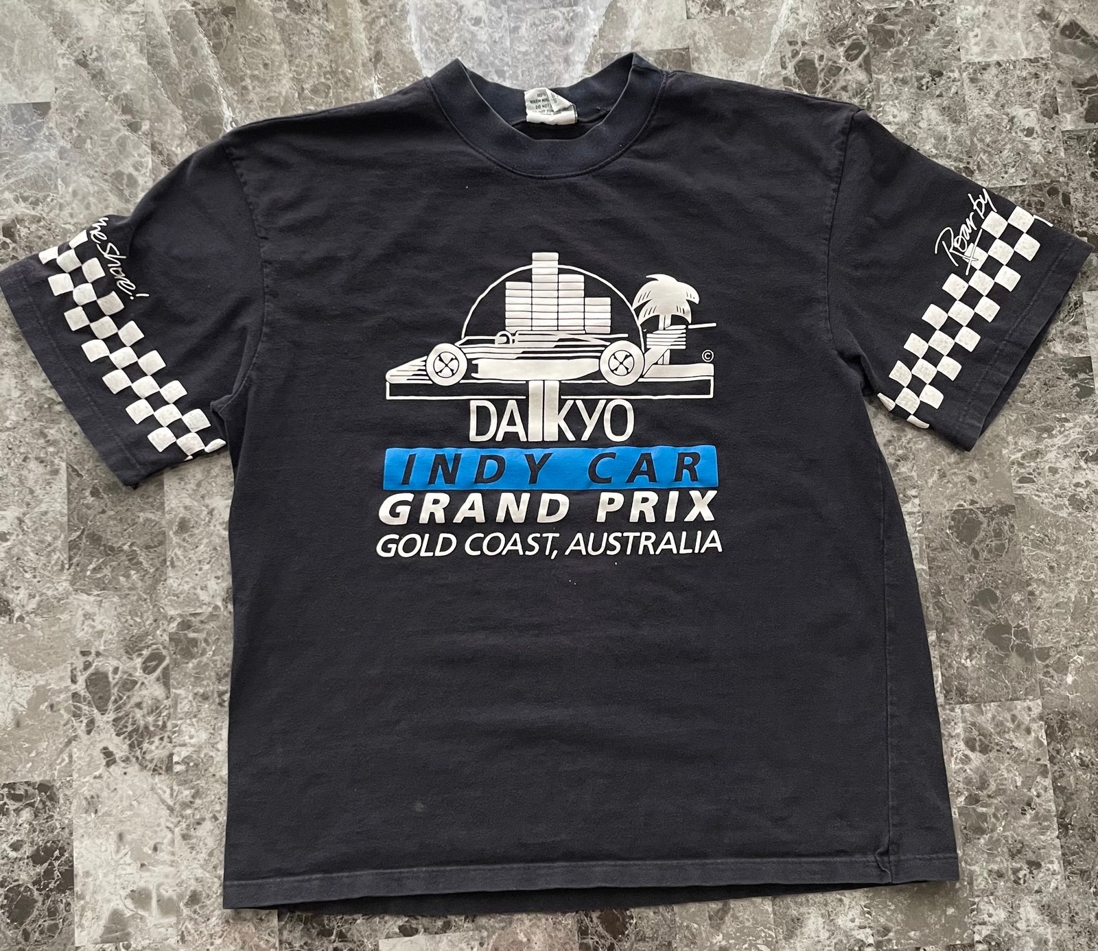 RARE VINTAGE Daikyo IndyCar Grand Prix SHIRT SIZE LARGE!!!!!!!