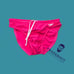 Speedo Men pink solar swim 2 brief bikini Swimwear size 34