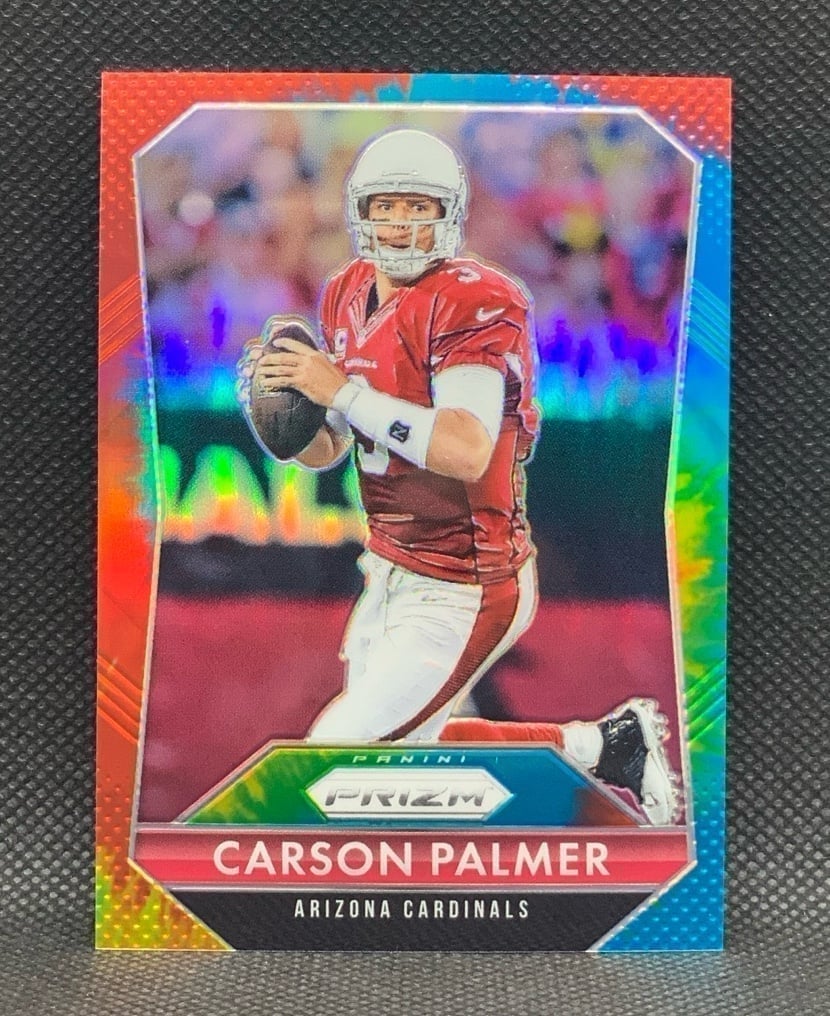 2015 Panini Prizm Carson Palmer RARE Tie Dye /25 NrMT - MT Cardinals USC