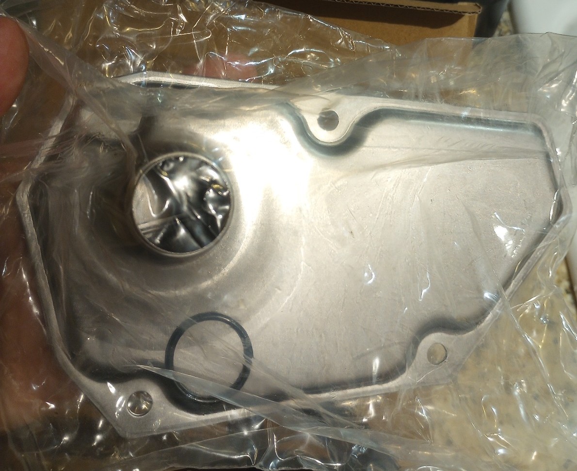 Transmission filter oil pan