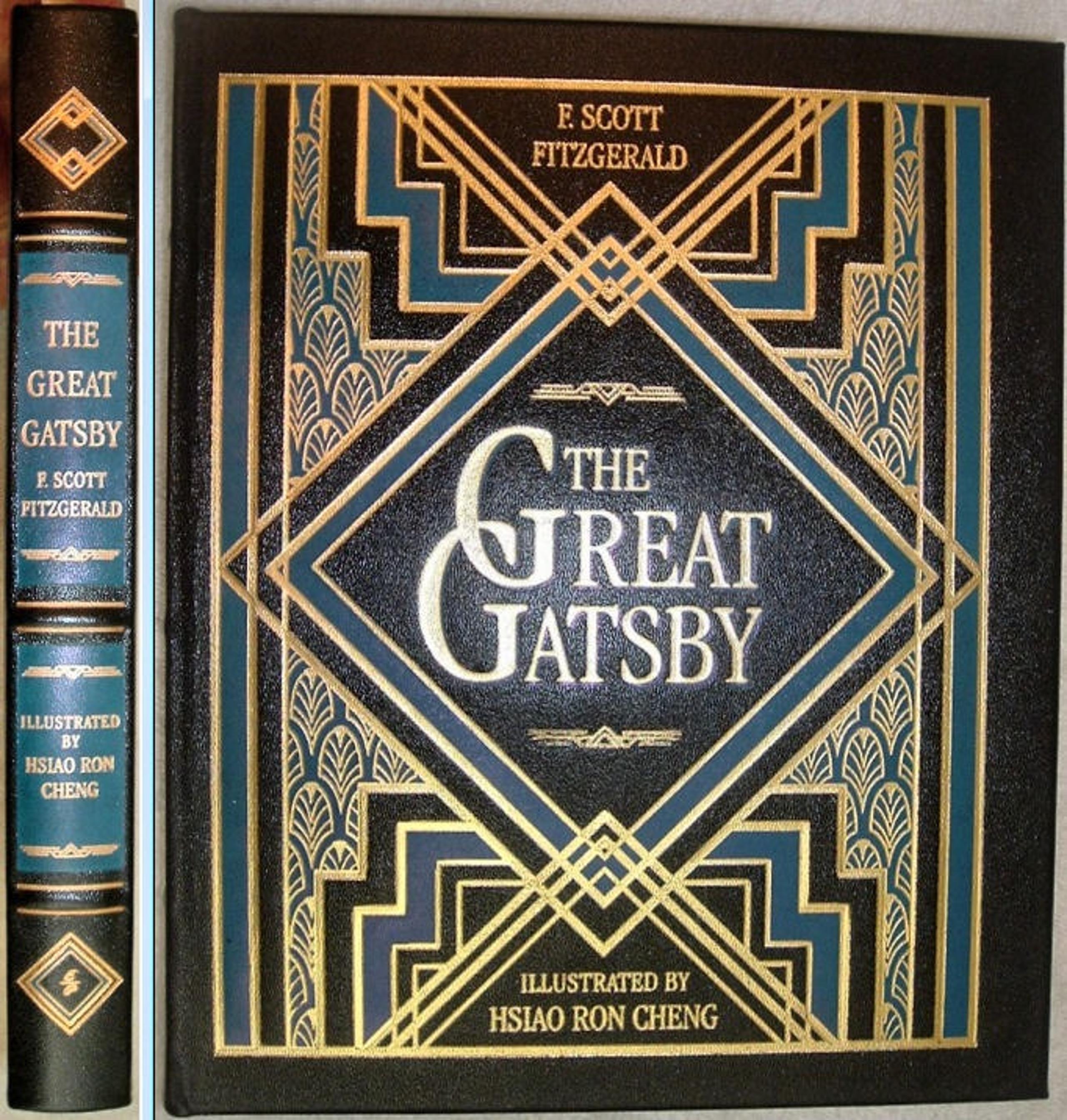 THE GREAT GATSBY by F Scott Fitzgerald Easton Press Leather with Slipcase 2022