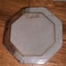 Chappelle Studio Art Pottery Handcrafted Octagon Plate, Excellent, salad, 9.5”