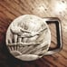 Eagle Indiana metal belt buckle
