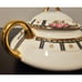 Vintage Cleveland China Sugar Bowl w/Lid & creamer pitcher Bridal Rose Pattern