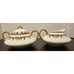 Vintage Cleveland China Sugar Bowl w/Lid & creamer pitcher Bridal Rose Pattern