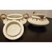 Vintage Cleveland China Sugar Bowl w/Lid & creamer pitcher Bridal Rose Pattern
