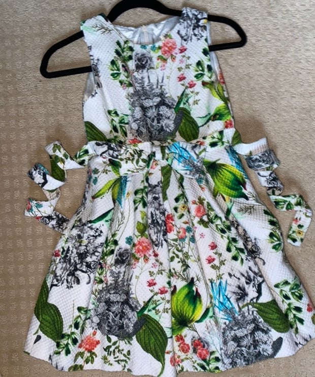 Helena by Neiman Marcus Spring floral dress