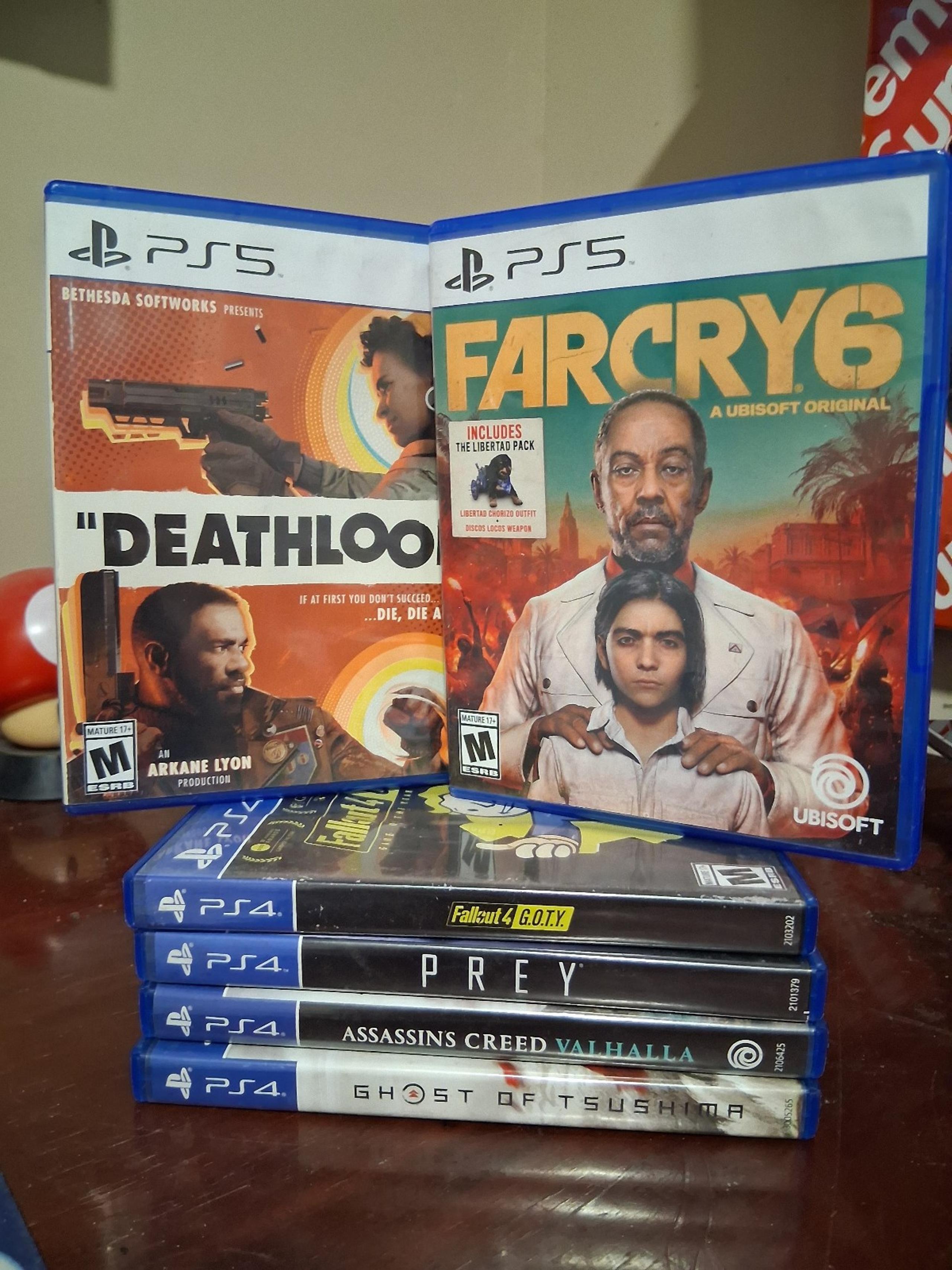 Playstation game bundle ps4/ps5