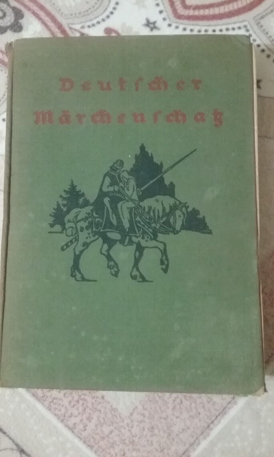 Deutscher Marchenrchat Antique Fairytales Book in German Language Hardcover
