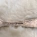 Antique Wallace & Sons Sterling Silver Monogrammed Baby Fork