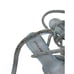 Jeffrey Campbell x Apresdouze - Satin Ankle Strap Heels in Baby Blue & silver