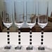 Set of 4 Mikasa Viewpoint Lead Crystal Fluted Champagne Glasses New w/ Tags