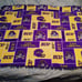 ECU (East Carolina Univ.) Pirates THROW Blanket; LIKE-NEW; SUPER Size: 56 x 42
