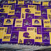 ECU (East Carolina Univ.) Pirates THROW Blanket; LIKE-NEW; SUPER Size: 56 x 42