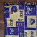 ECU (East Carolina Univ.) Pirates THROW Blanket; LIKE-NEW; SUPER Size: 56 x 42