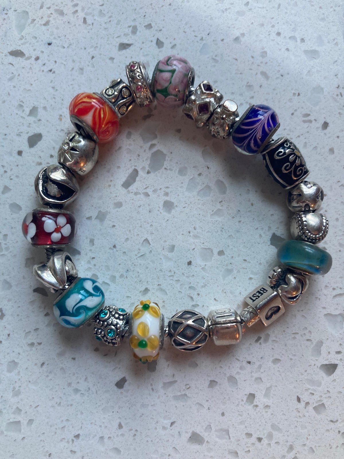 Charm Bracelet-Sterling Silver