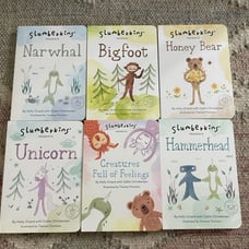 Slumberkins toddler board book bundle