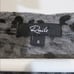Rails Sami Leopard Charcoal Gray Animal Print V Neck Long Sleeve Top