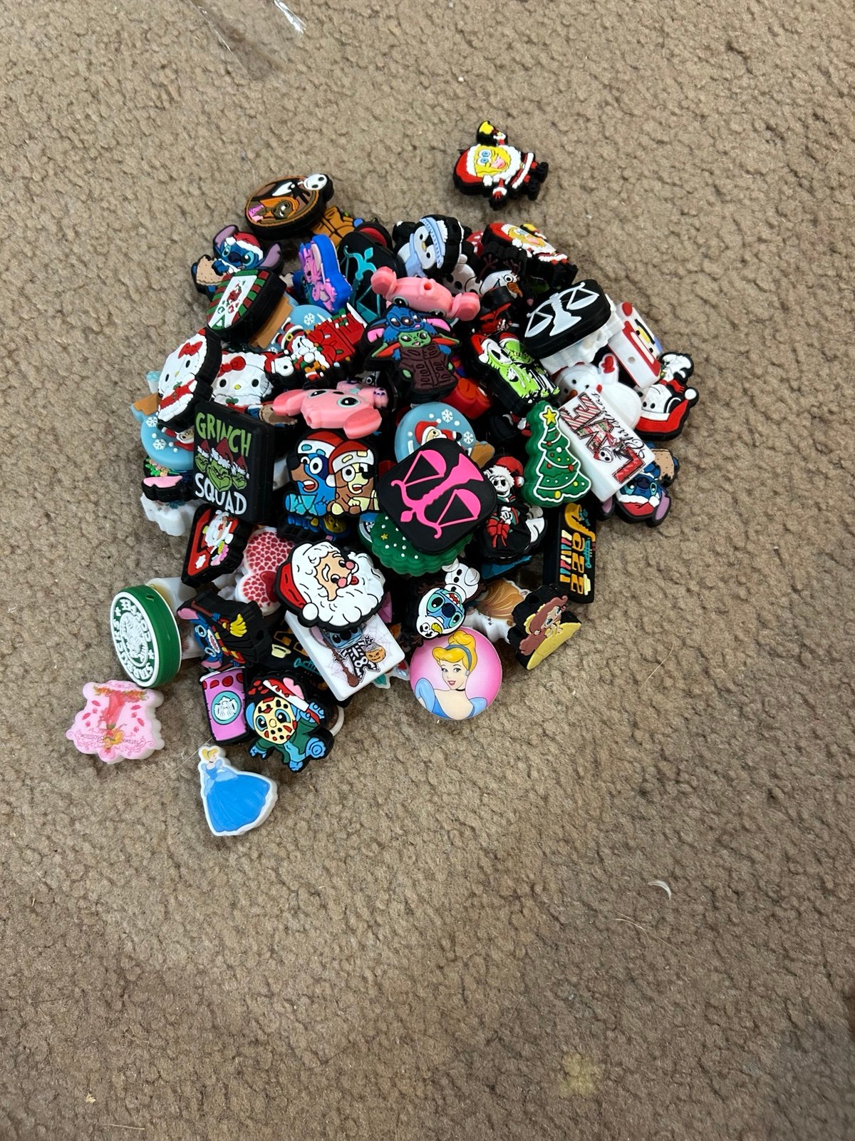 New mystery scoop of 50pcs focal beads