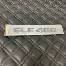 CHROME GLE 400 Fit Mercedes Rear Trunk Emblems Logo Badge Letter Number 3M