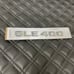 CHROME GLE 400 Fit Mercedes Rear Trunk Emblems Logo Badge Letter Number 3M